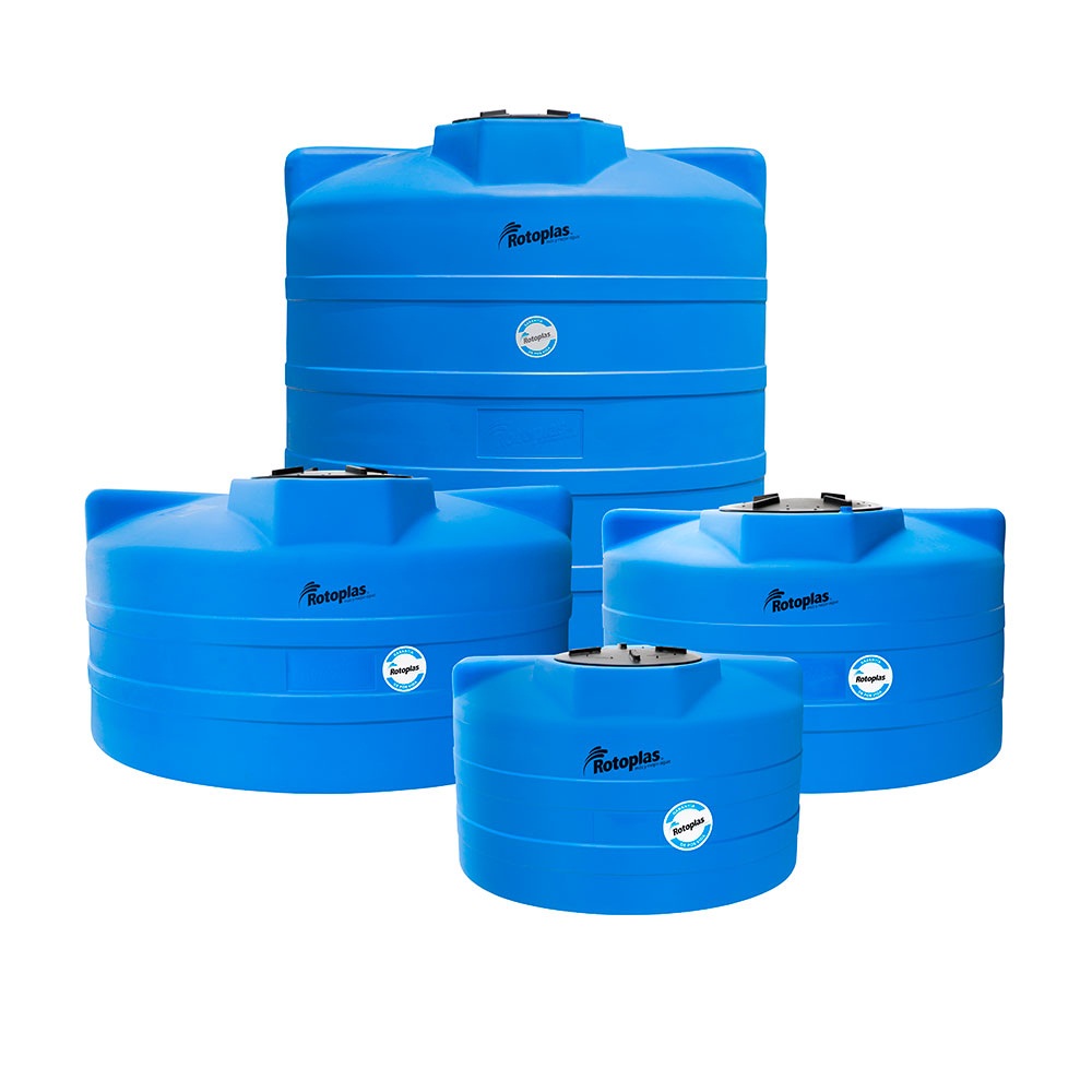 TANQUE DE ALMACENAMIENTO PLÁSTICO SIMPLE 250LTS