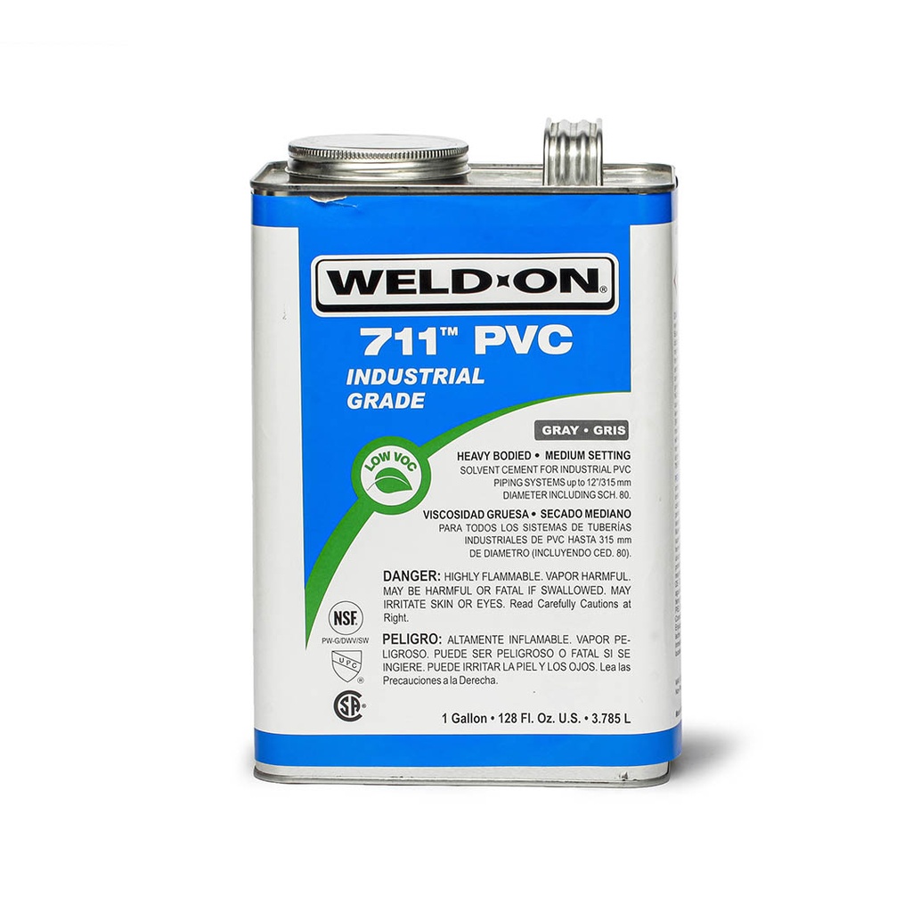 [PGP.000.GAL] PEGAMENTO PARA PVC GRIS GALÓN