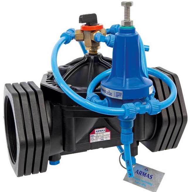 VÁLVULA HIDRÁULICA REDUCTORA DE PRESIÓN NYLON FPT 3 PULGADAS PN 10