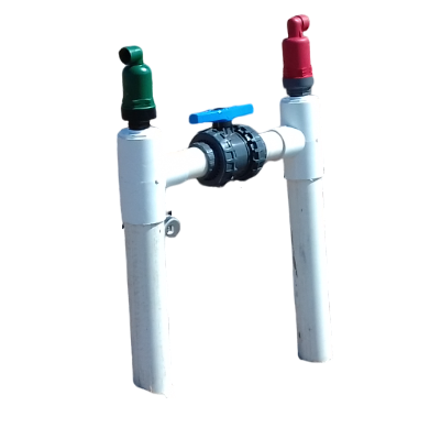 HIDRANTE SIMPLE ESFERA 3X2X3 VENTOSA 2 Y 2 PULG