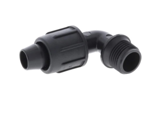 CODO 90° TUERCA RÁPIDA MANGUERA-MPT 20MMX3/4PULG