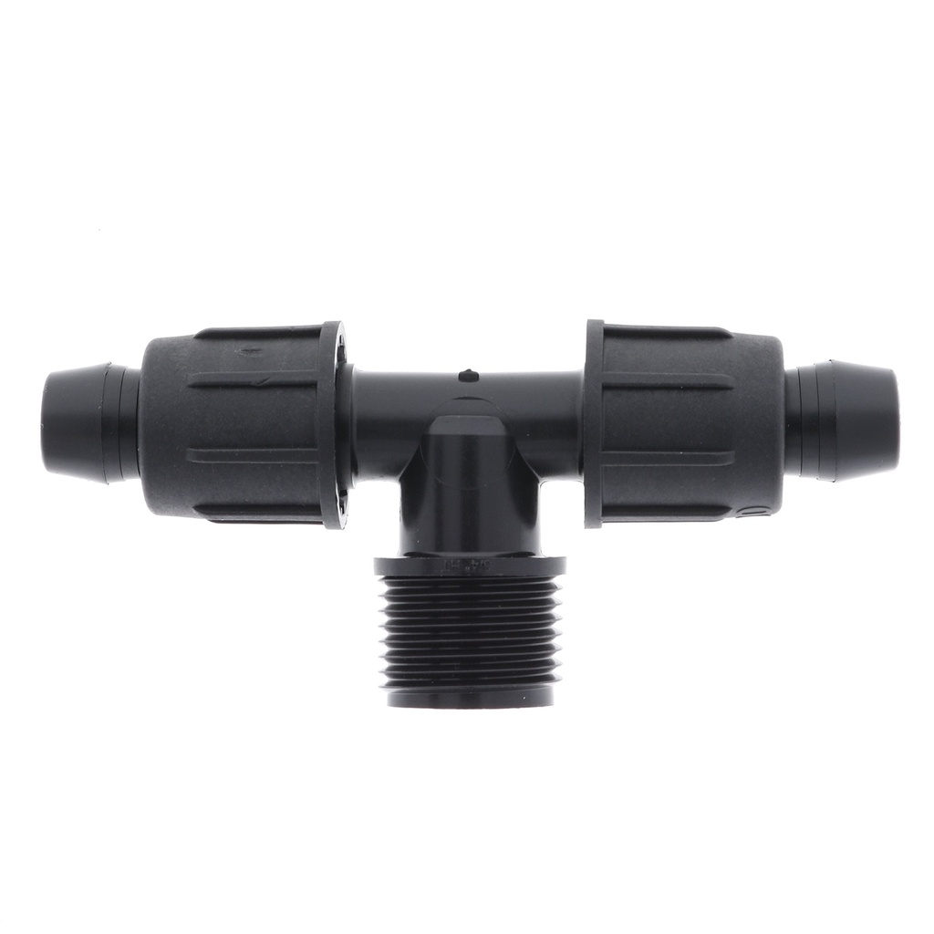 TEE TUERCA RÁPIDA MPT 20MMX3/4PULG