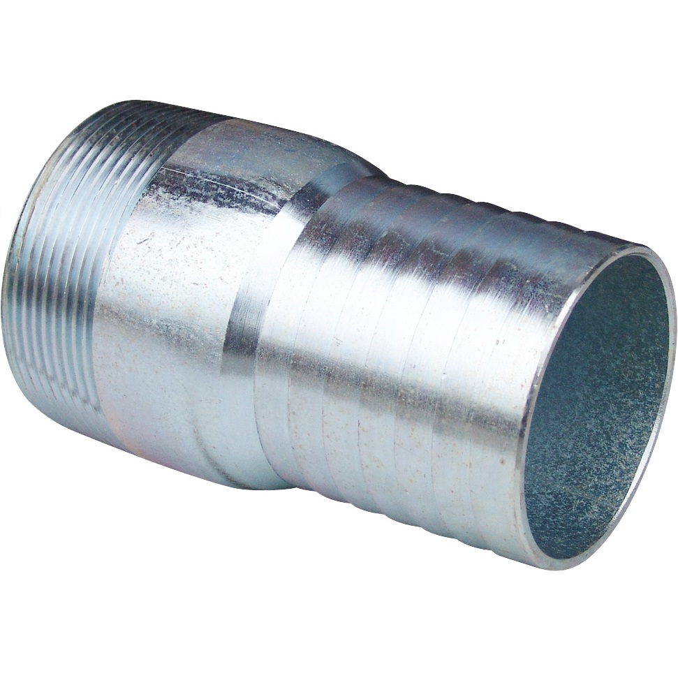 NIPLE BOTELLA FIERRO GALVANIZADO 6 PULGADAS