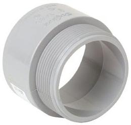 ADAPTADOR MACHO PVC CEDULA 40 6 PULGADAS