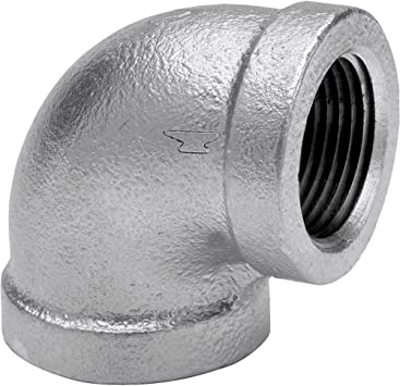 CODO GALVANIZADO 90°X2(50MM) ROSCADO