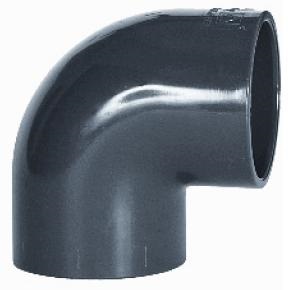 CODO 90° LISO PVC CEDULA 80 1-1/2 PULGADAS (38MM)