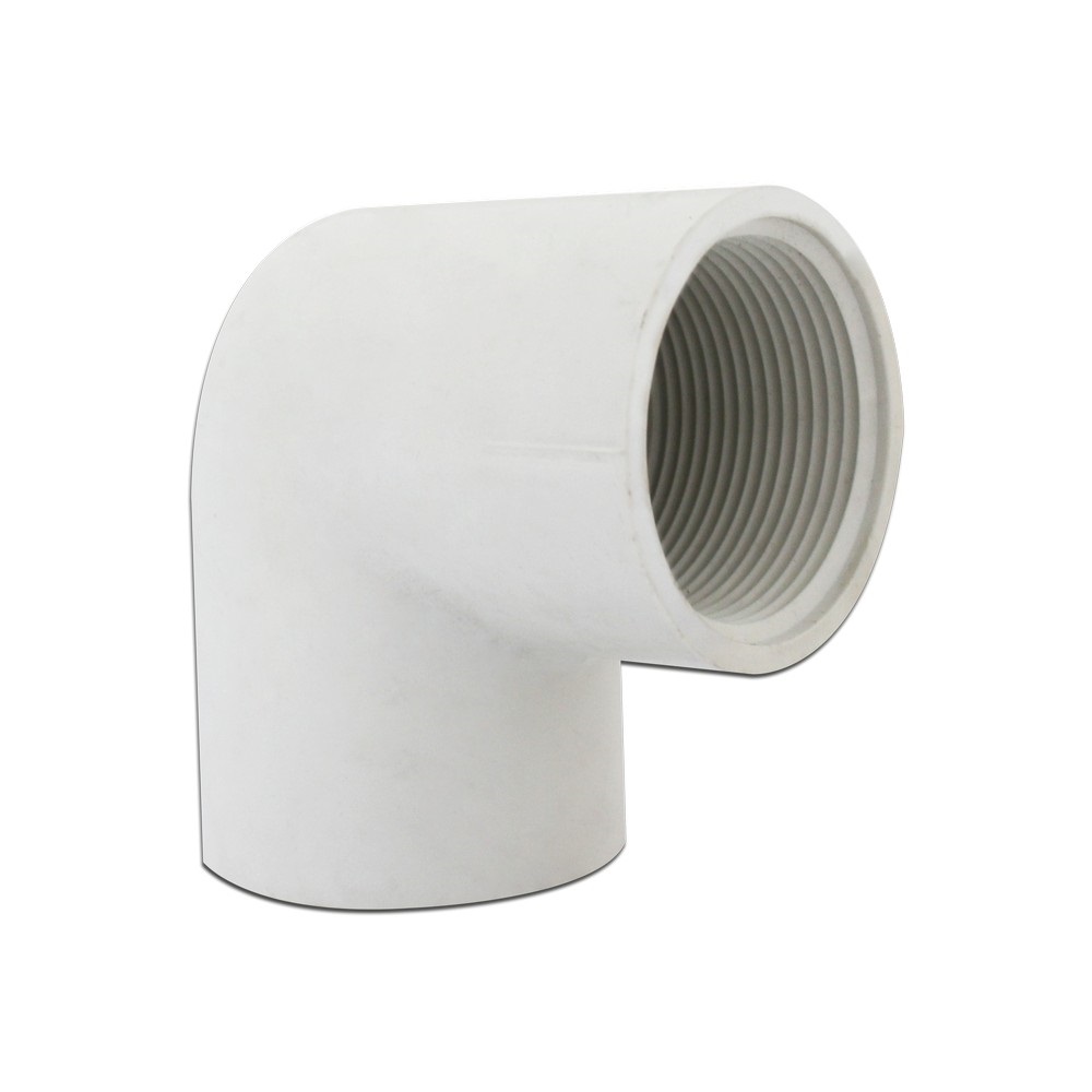 CODO 90° LISO ROSCADO PVC CEDULA 40 2 PULGADAS