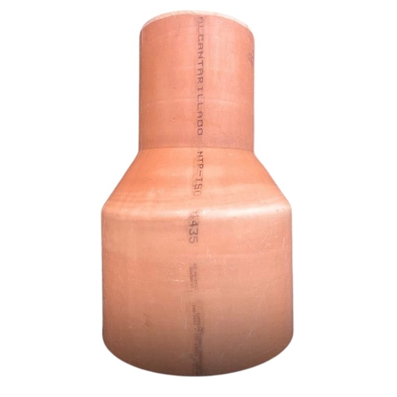 REDUCCIÓN ALCANTARILLADA PVC MÉTRICO 630X450MM CEM 30PSI
