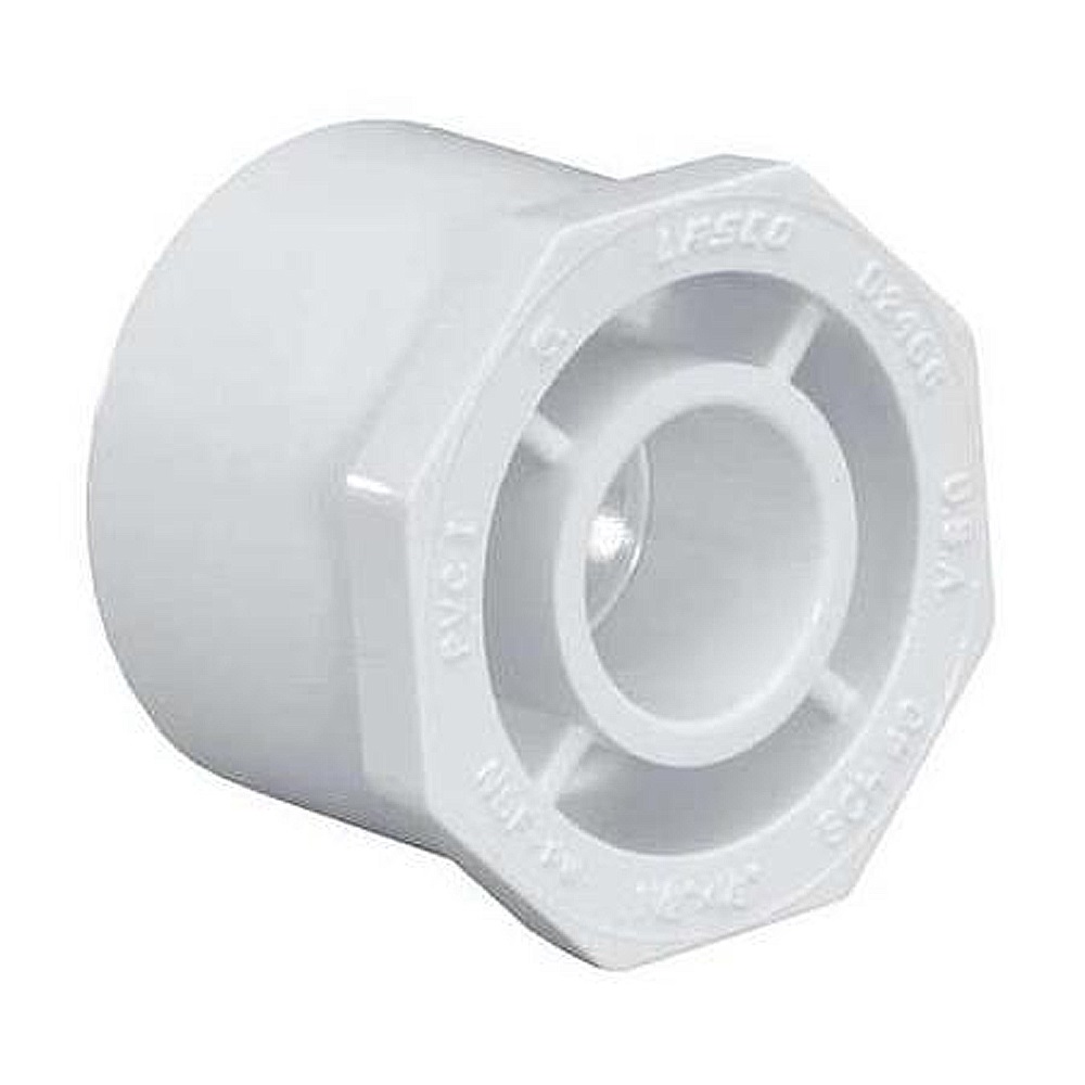 REDUCCIÓN BUSHING PVC CEDULA 40 1-1/2X1 PULGADAS