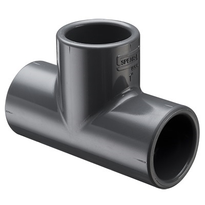 TEE LISA PVC CEDULA 80 1-1/2 PULGADAS (38MM)