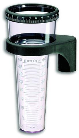 PLUVIÓMETRO PLÁSTICO CIRCULAR 40-90MM
