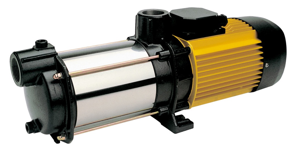 ELECTROBOMBA RESIDENCIAL 2LPS A 40PSI MULTIETAPA 3F 1.5HP 1.25X1.25 FPT