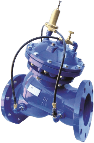 VÁLVULA DE ALIVIO Y CONTRA GOLPE DE ARIETE FOFO BRIDADA 6 PULGADAS