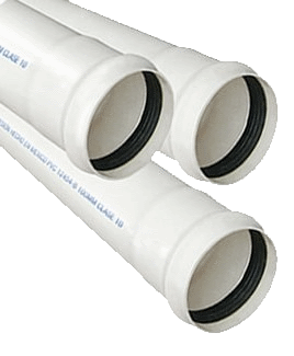 TUBO CAMPANA PVC RD-26 SI 10 PULG (250MM) 6MTS