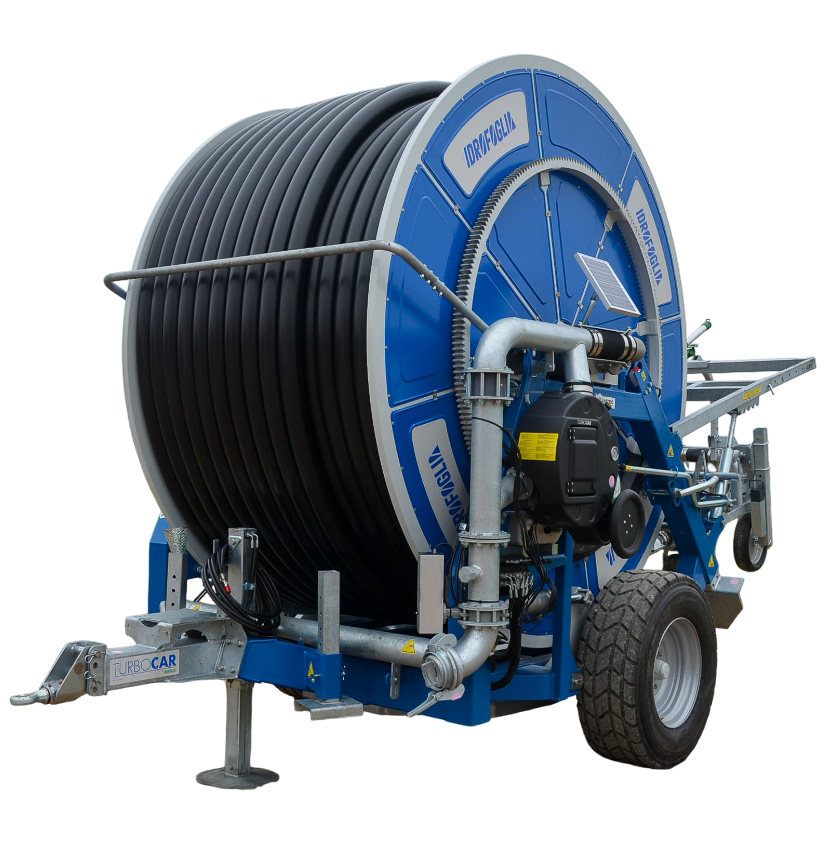 EQUIPO DE RIEGO MECANIZADO TIPO CAÑÓN VIAJERO G4 110X270 16LPS@85PSI 15HA/6P