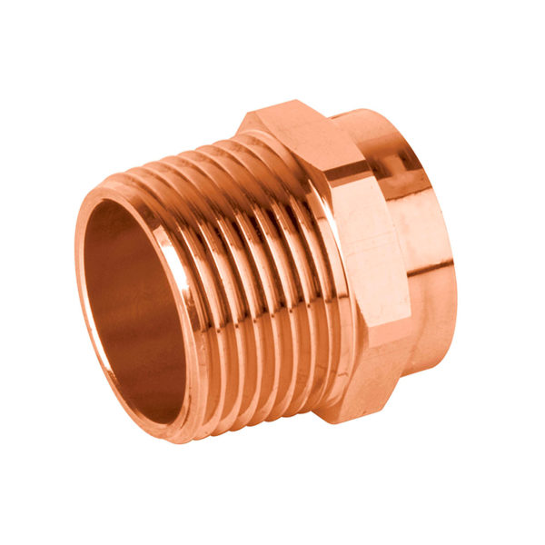 ADAPTADOR MACHO DE COBRE 1 PULG (25MM)