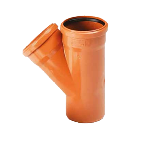 YEE ALCANTARILLADO PVC MÉTRICO 250X250MM CAM-CAM 30PSI