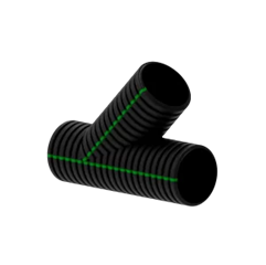 YEE PEAD CORRUGADO 4 PULGADAS (100MM)