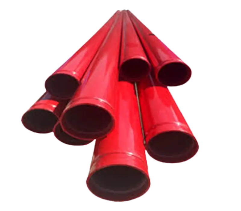 TUBO ACERO AL CARBÓN RANURADO C-10 1-1/4 PULGADAS TRAMO 5.8MTS UL/FM