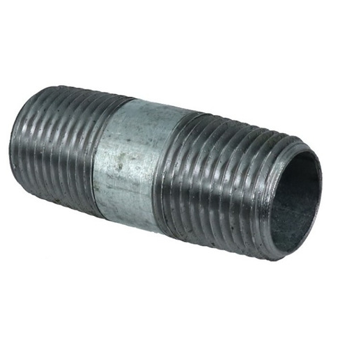 NIPLE GALVANIZADO ROSCADO 3X8 PULGADAS