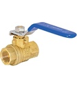VÁLVULA ESFERA LATÓN 1-1/4 PULG (32MM) ROSCA HEMBRA 400PSI