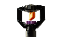 MINIASPERSOR PLÁSTICO LFX600 1/2 NPT B-AMARILLA 15 GRADOS ORO Q-368LPH