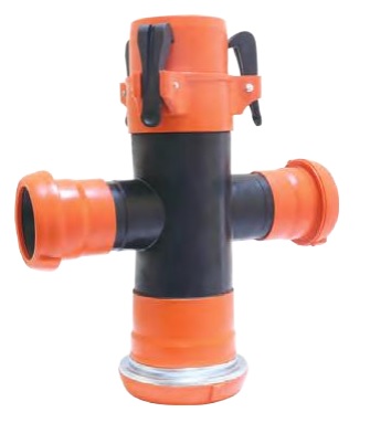 CRUZ POLIRAPIDO PLÁSTICO PARA ASPERSIÓN 125X110MM(5X4) HM