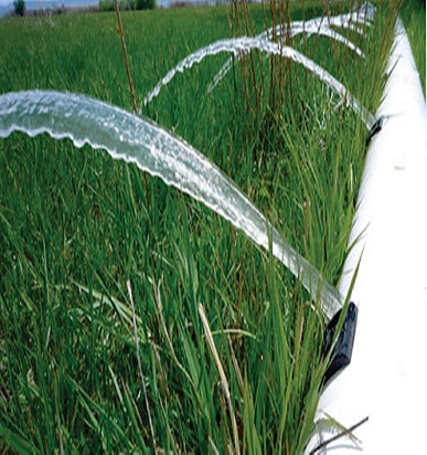 TUBO RIEGO MULTICOMPUERTA PVC MÉTRICO 200MM(8") A 75CM 6MT