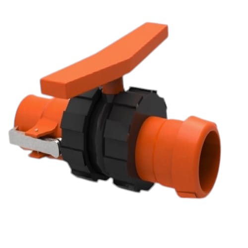 VÁLVULA POLIRAPIDO PLÁSTICO PARA ASPERSIÓN 125MM(5) HM