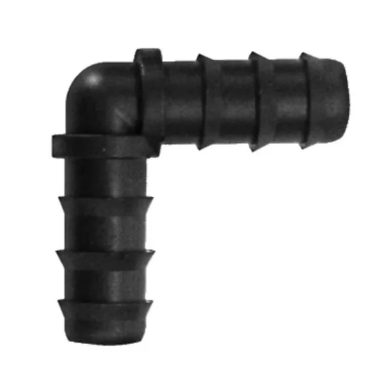 CODO 90° INSERCIÓN PLÁSTICO 16MM ECO