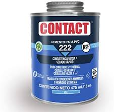 [PAP.000.OLT] PEGAMENTO PARA PVC AZUL OCTAVO DE LITRO