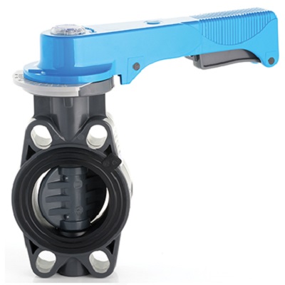 [VMP.P80.200] VÁLVULA PVC MARIPOSA CEDULA 80 8 PULGADAS CON PALANCA