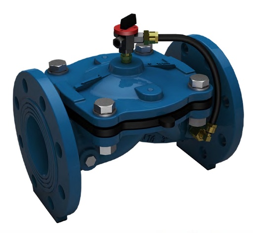 [VHM.FB9.200] VÁLVULA HIDRÁULICA MANUAL PN 10 FOFO BRIDADA 8 PULGADAS