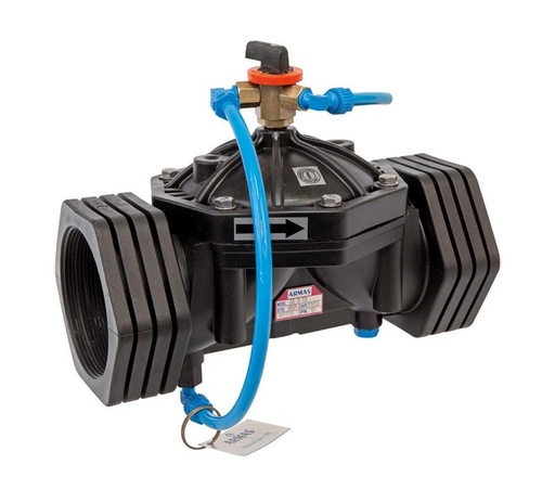 [VHM.NRH.075] VÁLVULA HIDRÁULICA MANUAL NYLON FPT 3 PULGADAS PN 10