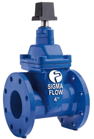 [VCB.VFR.075] VÁLVULA COMPUERTA VÁSTAGO FIJO SELLO RESILIENTE 3 PULGADAS