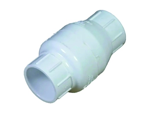 [VCA.P40.050] VÁLVULA CHECK DE ALA LISA PVC CEDULA 40 2PULG(50MM)