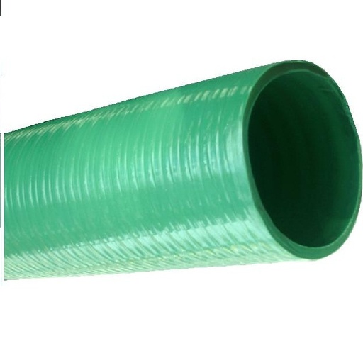 [MVS.R30.100] MANGUERA VERDE ANILLADA SUCCIÓN 4 PULG R30M