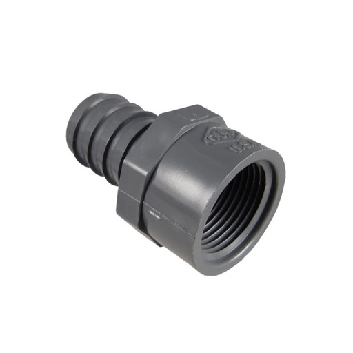 [AIH.P80.019] ADAPTADOR INSERCIÓN RH PVC CEDULA 80 3/4PULG(19MM)