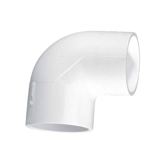 [C90.P40.013] CODO 90° LISO PVC CEDULA 40 1/2 PULGADA