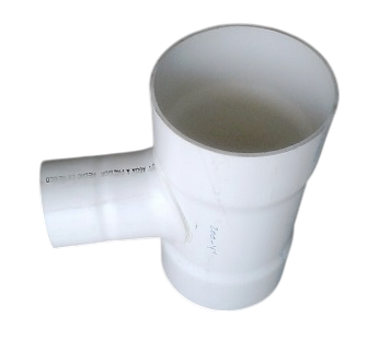 [TMI.200.6B7] TEE HIDRÁULICA PVC MÉTRICA-INGLES 200MMX6PULG BOC 85PSI