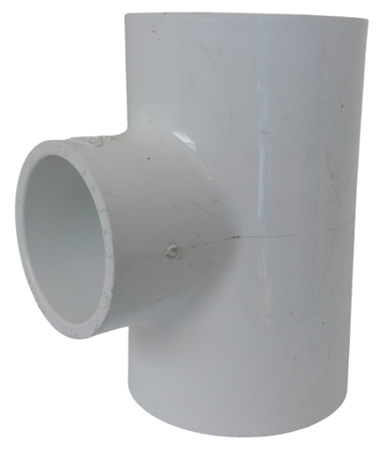 [TP4.200.100] TEE LISA PVC CEDULA 40 D8X4PULG(200X100MM)