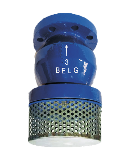 [VCP.HDB.100] VÁLVULA CHECK PICHANCHA BRIDADA HIERRO DÚCTIL 4 PULGADAS CLASE 150