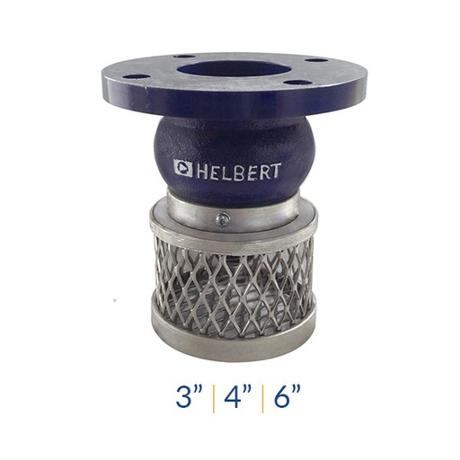 [VCP.HGB.075] VÁLVULA CHECK PICHANCHA BRIDADA EN HIERRO GRIS 3 PULGADAS