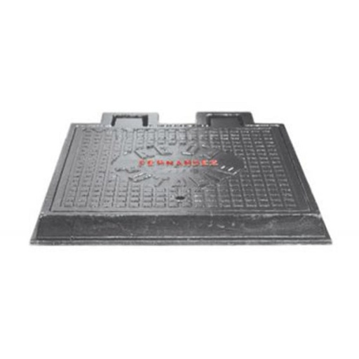 [MTR.N55.110] MARCO CON TAPA REFORZADA 50X50 CM 110 KG PARA AGUA POTABLE