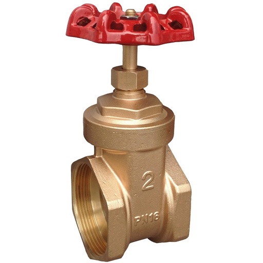 [VCL.R15.019] VÁLVULA COMPUERTA LATÓN 3/4 PULG (19MM) ROSCA HEMBRA 150PSI