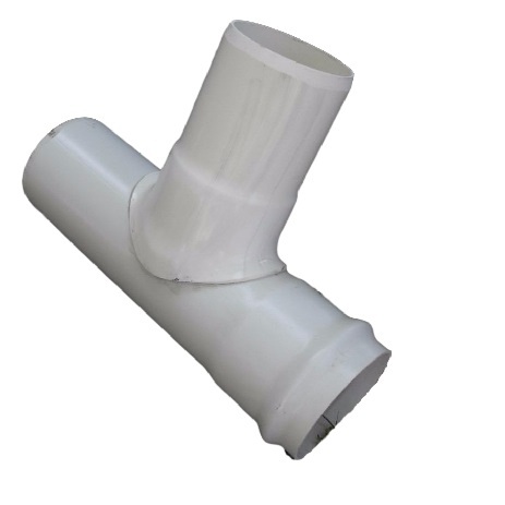 [TC7.450.200] TEE HIDRÁULICA PVC MÉTRICA 450X200MM CAM-ESP-ESP 85PSI