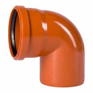 [C90.C20.250] CODO ALCANTARILLADO PVC MÉTRICO 90X250MM (10") CAM-ESP