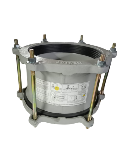 [CMA.200.226] COPLE MULTIRANGO 8 PULGADAS EN HIERRO DUCTIL 200 PSI