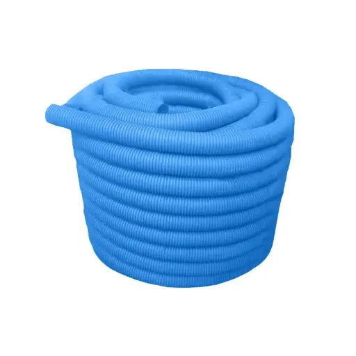 [MTC.PAD.075] TUBO PEAD CORRUGADO TELECOMUNICACIONES 3 PULGADAS ROLLO 100 MTS