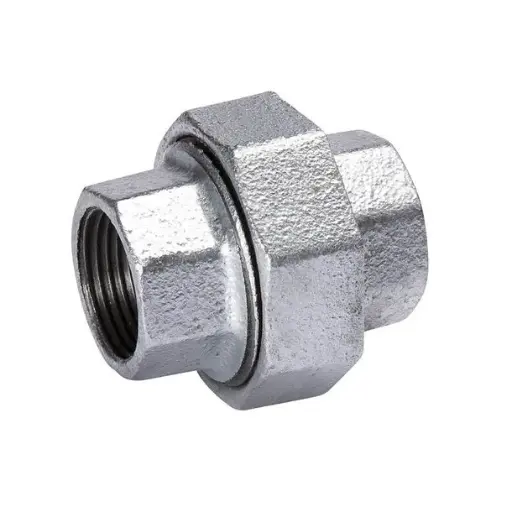 [TUG.R08.032] TUERCA UNIÓN GALVANIZADA ROSCADA 1-1/4 PULGADAS